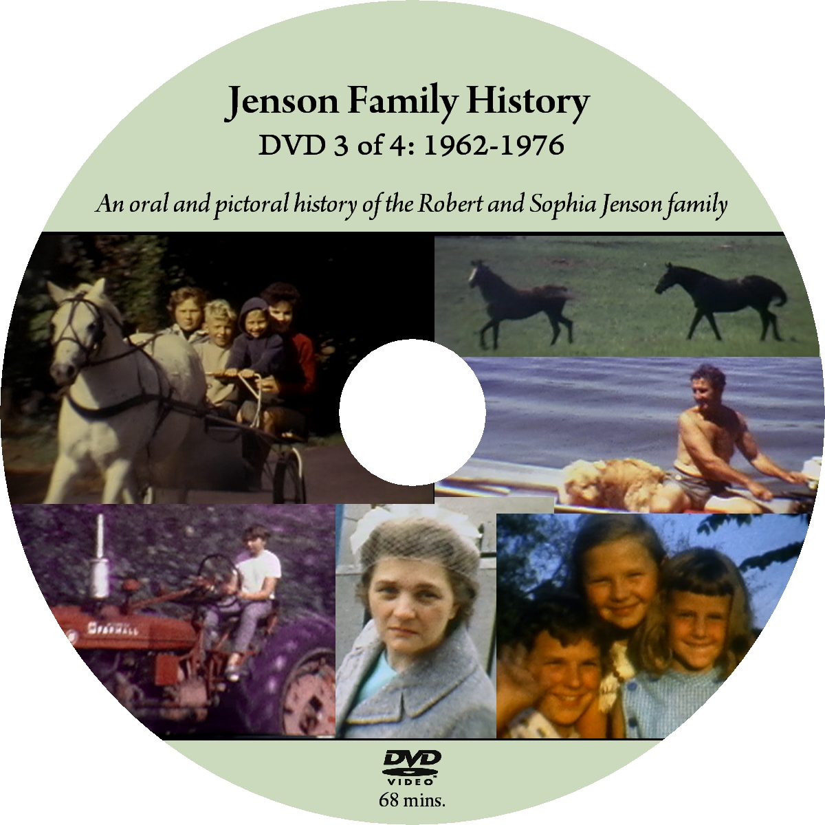 Oral and Pictoral Family History on DVD